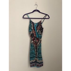 Dina Be Boho Print Dress sz S